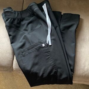 Figs Women's Black with gray Drawstring